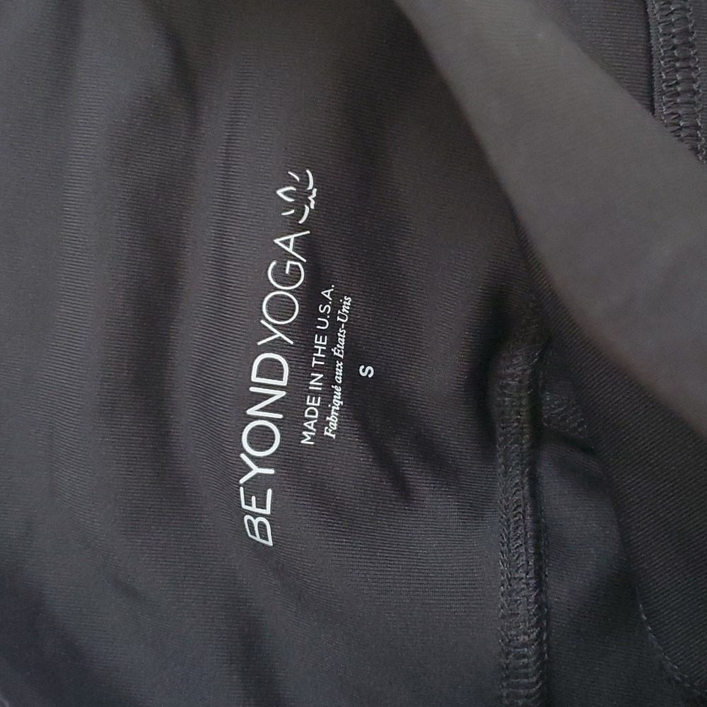 9. Beyond Yoga To The Frame High Waisted Leggings Black - Picture 10 of 14